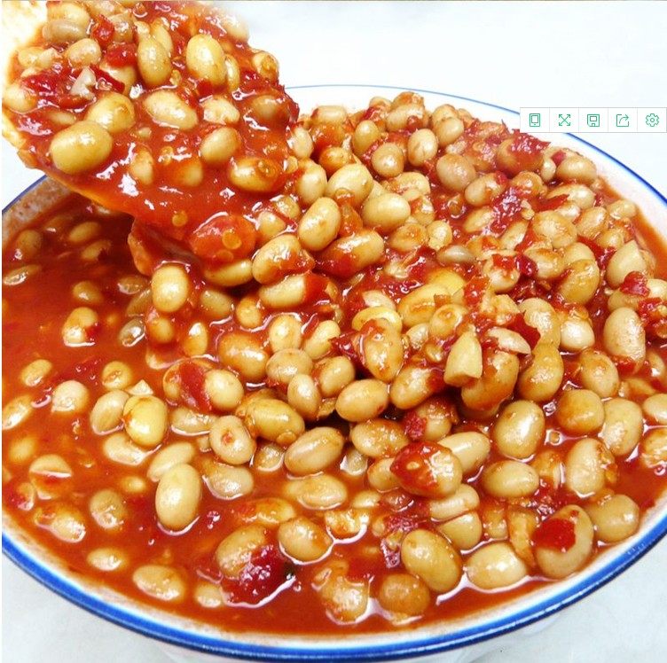 贵州特产风味水豆豉 农家自制老坛水豆食香辣开胃下饭豆610g包邮