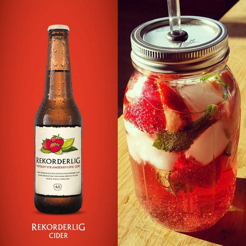 德林组合瑞可6瓶瑞克西打rekorderligcider6口味啤酒