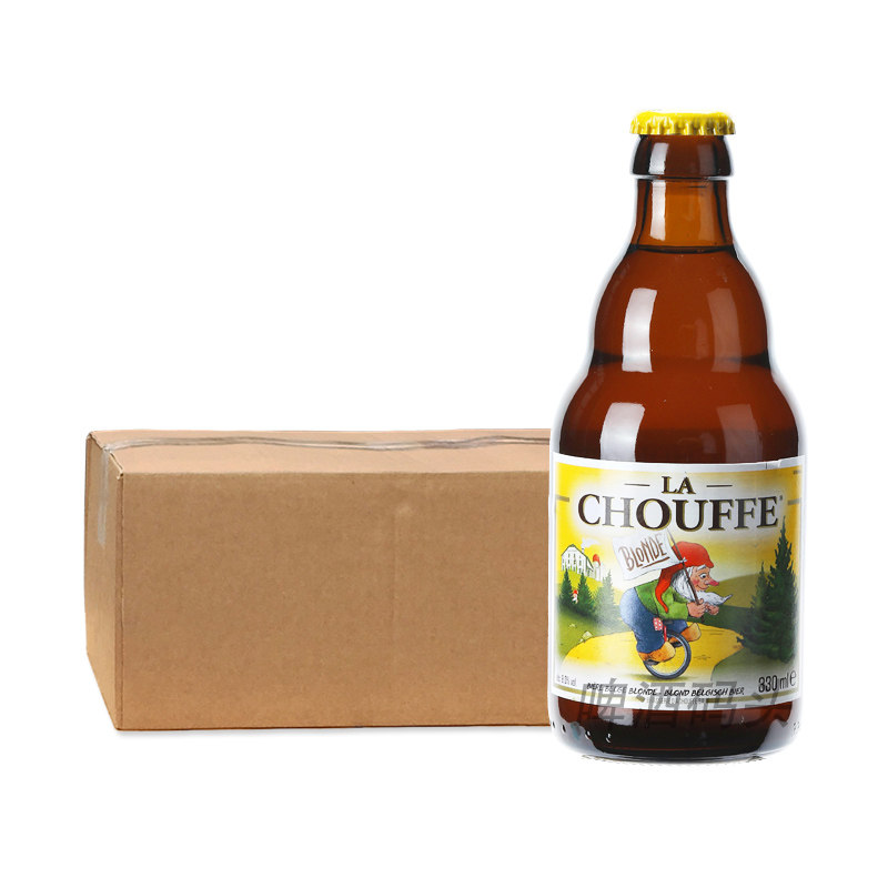 舒弗啤酒比利时原装进口啤酒精酿啤酒330ml24瓶整箱装啤酒码头