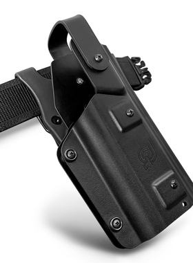 拇指解锁灯款下挂快拔套低腰枪套