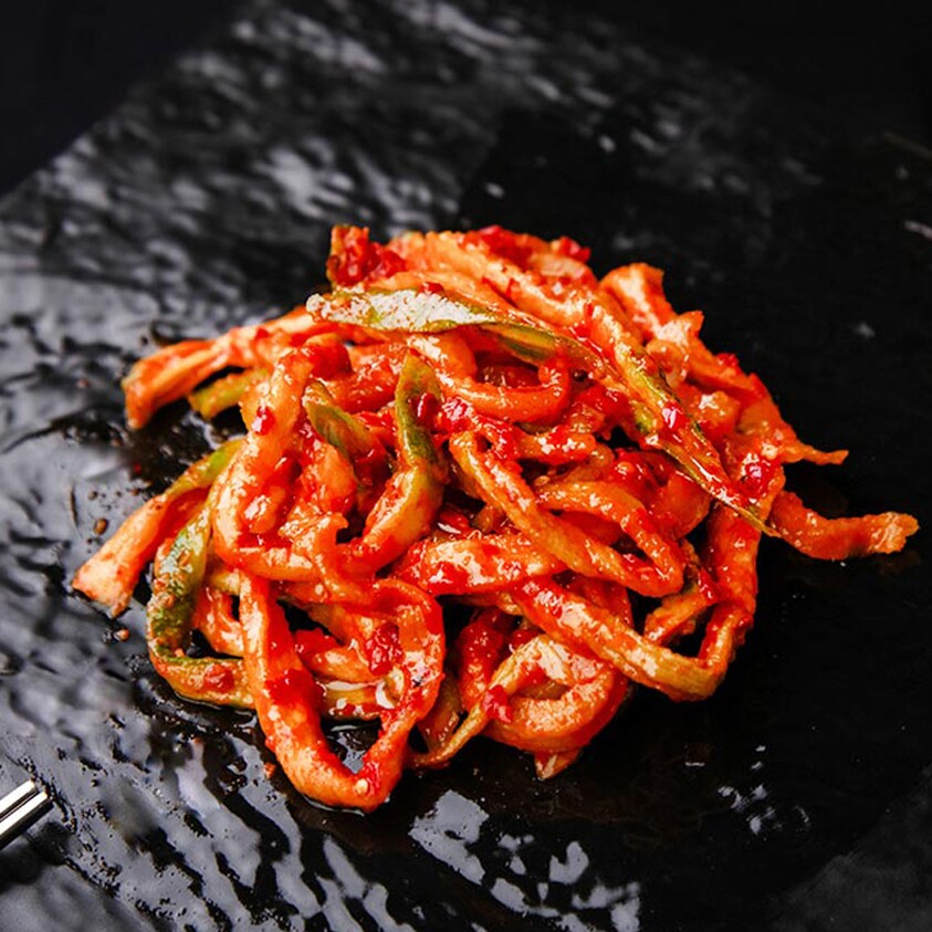 萝卜泡菜小吃咸菜朝鲜族食府顺丰韩食府特产延边腌制