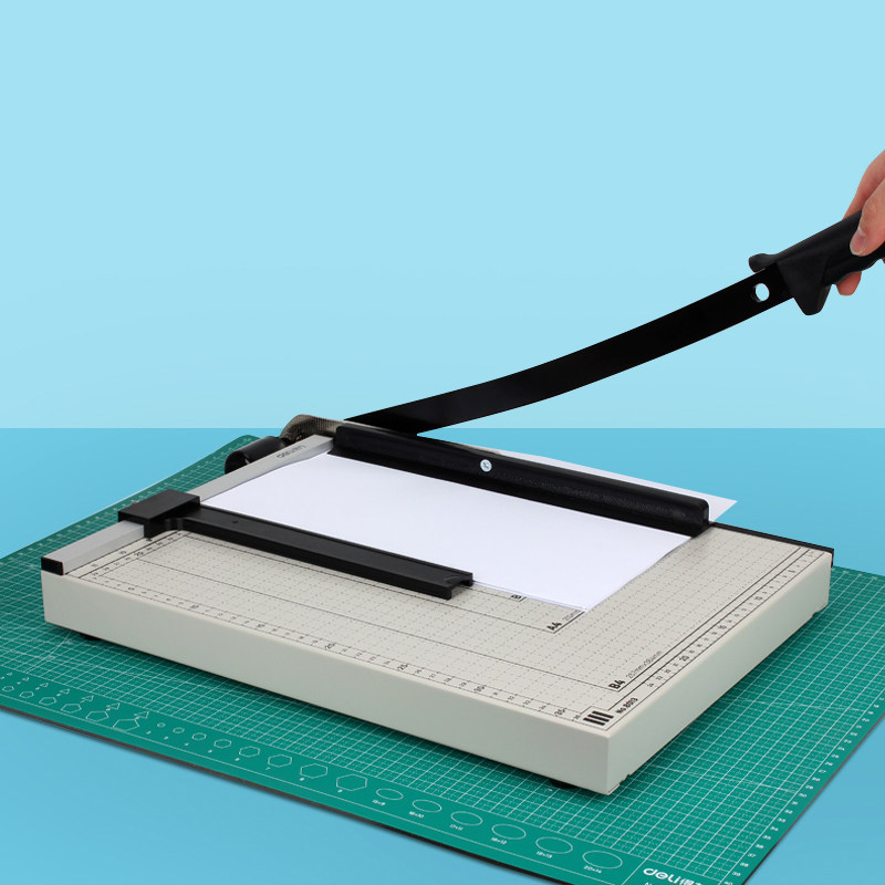 裁纸切纸机得力迷你切纸安全神器纸板切割器照片切纸刀