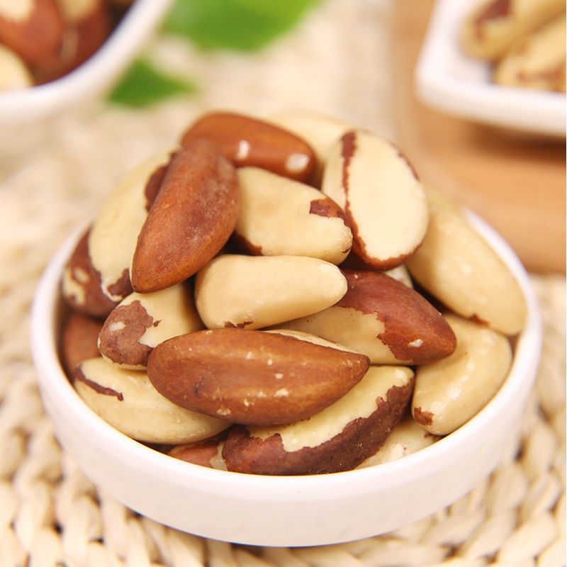 新货颗粒巴西鲍鱼果仁1斤无壳免剥坚果新疆鲍鱼果