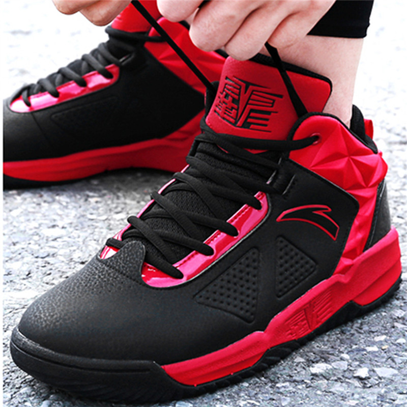 安踏篮球鞋男鞋正品2020秋季新款耐磨防滑高帮霸道运动鞋nba战靴