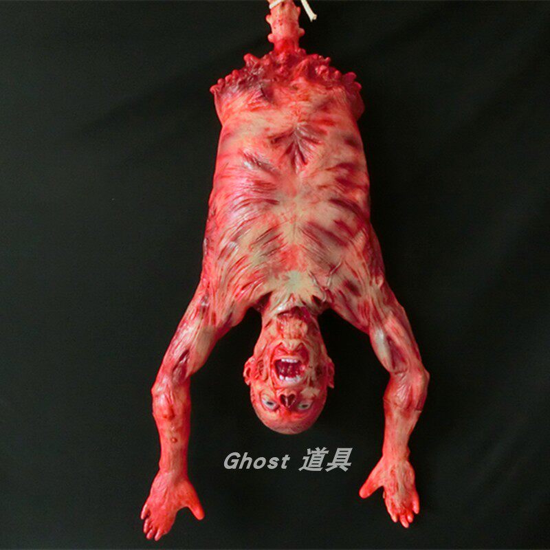 万圣节装饰鬼屋密室逃脱恐怖道具半身丧尸女尸体其它