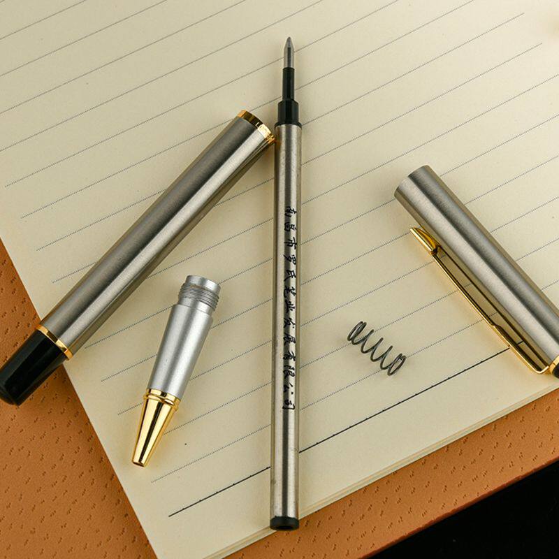 罗氏中性笔金属签字笔刻字学生礼品高档宝珠商务宝珠