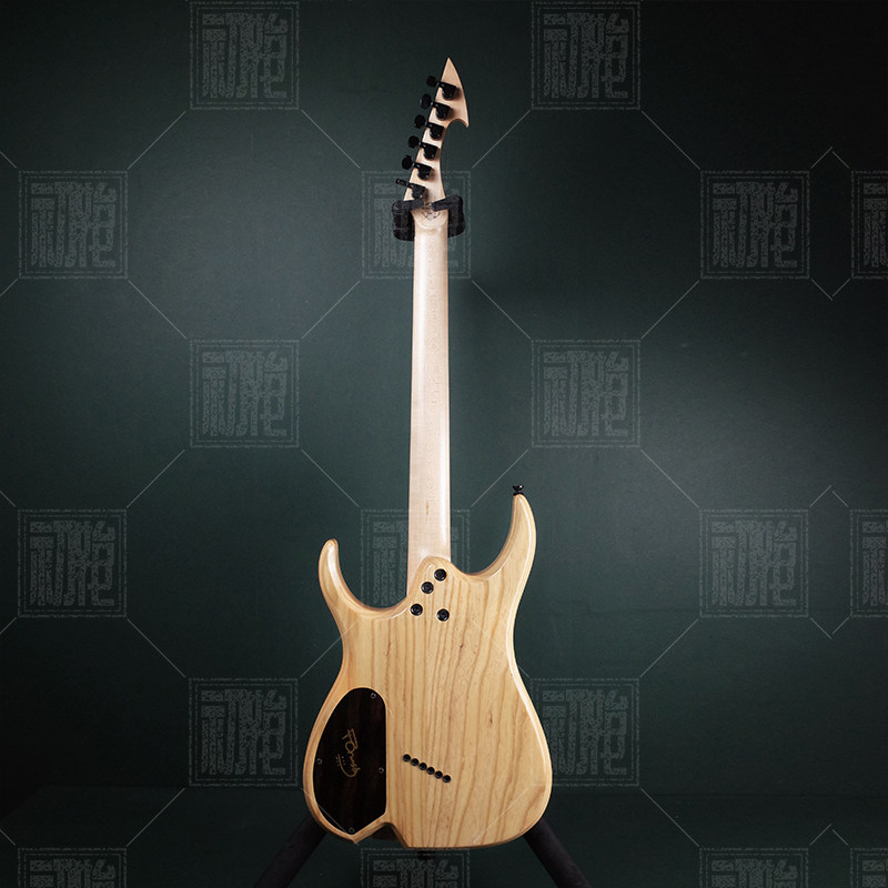 ormsbycustomshophypemachineswirlgreenyellowblue吉他-电吉他