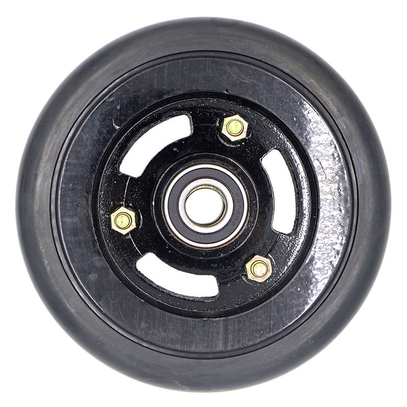 中联重科洗扫车胶轮实心总成东风程力环卫配件橡胶其他机械五金新