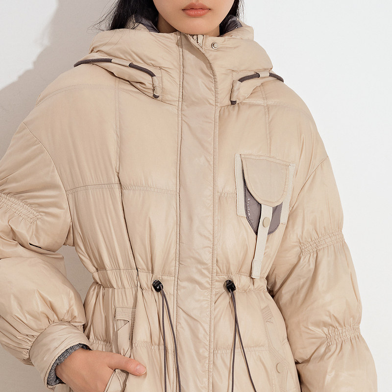 诗篇女装2021冬季新款羽绒服6c61508183羽绒服