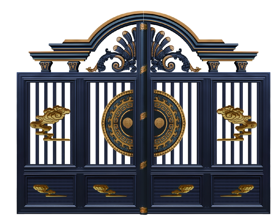 不锈钢大门佛山庭院豪华电动别墅花园庭院门