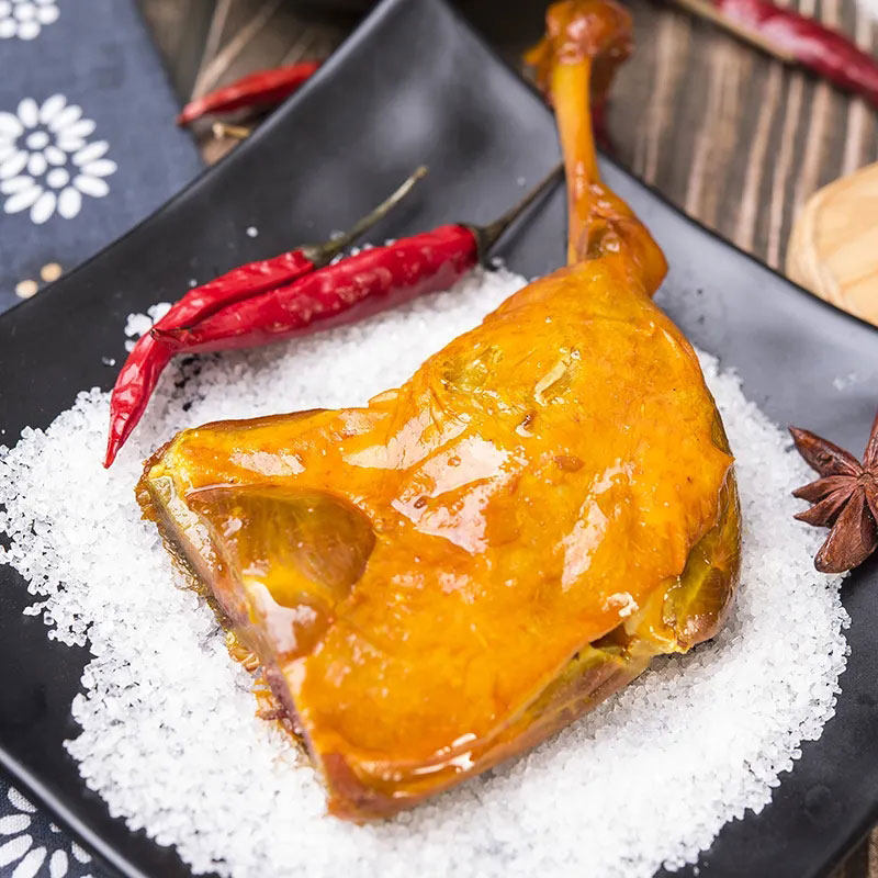 婆媳鸭腿大鸭腿酱香味盐焗味麻辣味多种口味鸭肉零食