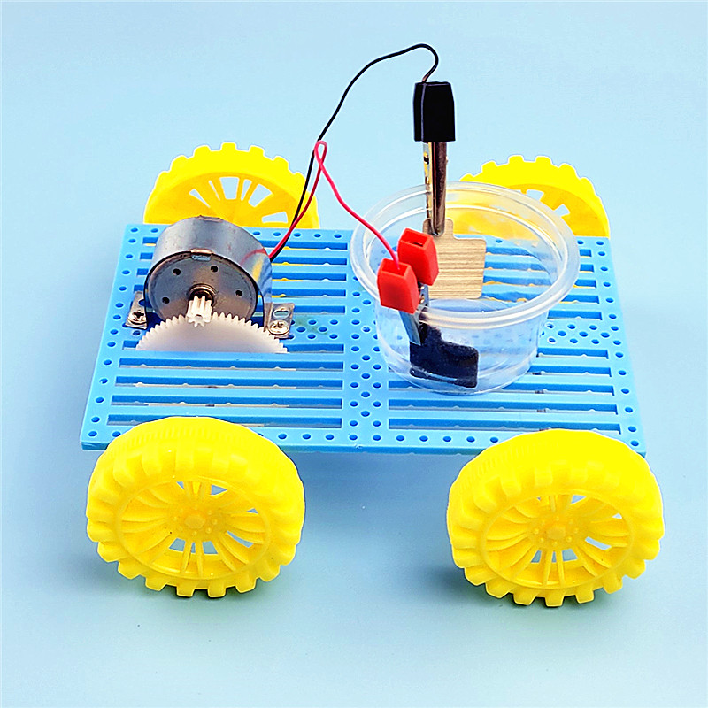 盐水动力小车空气发电科技制作发明科学实验