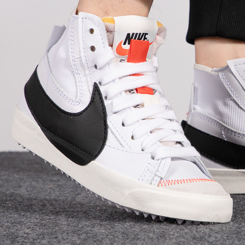 nike耐克高帮板鞋男鞋2021冬季新款blazer开拓者运动休闲鞋dd3111