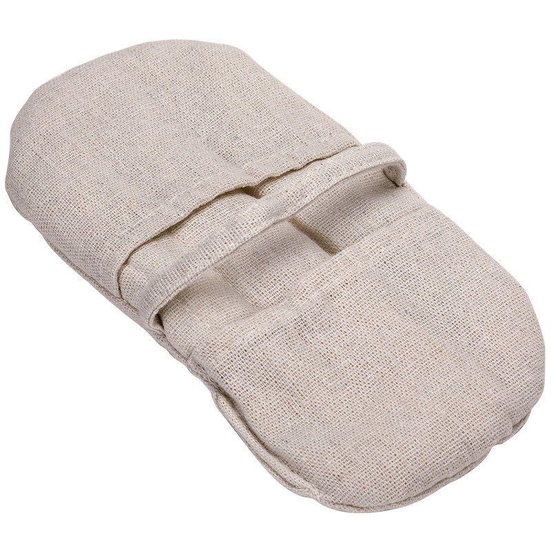 手套日式棉麻加厚隔热厨房烘焙防烫五指微波炉微波炉手套