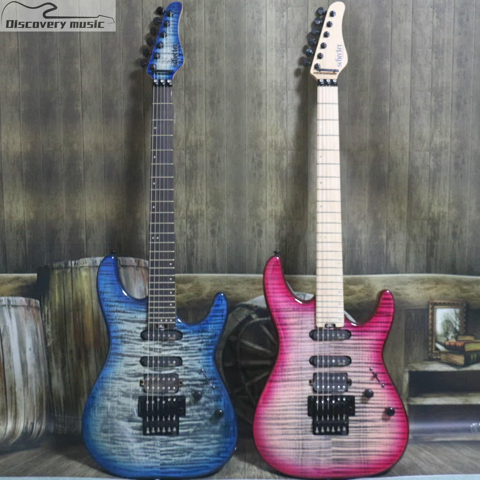 情怀乐器schectersunvalleyssiii3代太阳谷速弹双吉他电吉他