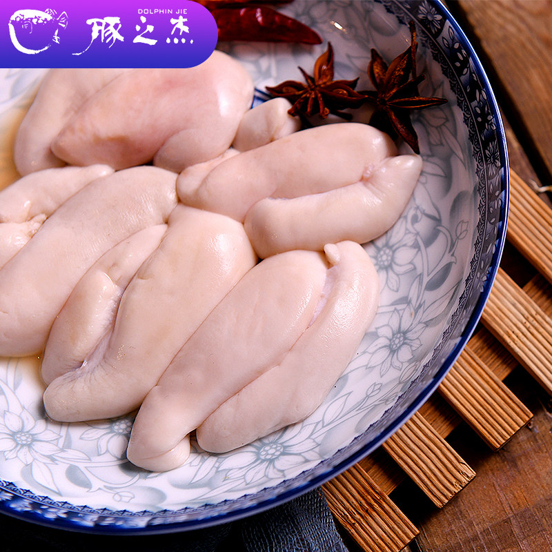【下单送河豚】豚之杰河豚鱼白子500g西施乳生鲜火锅食材海鲜鱼油