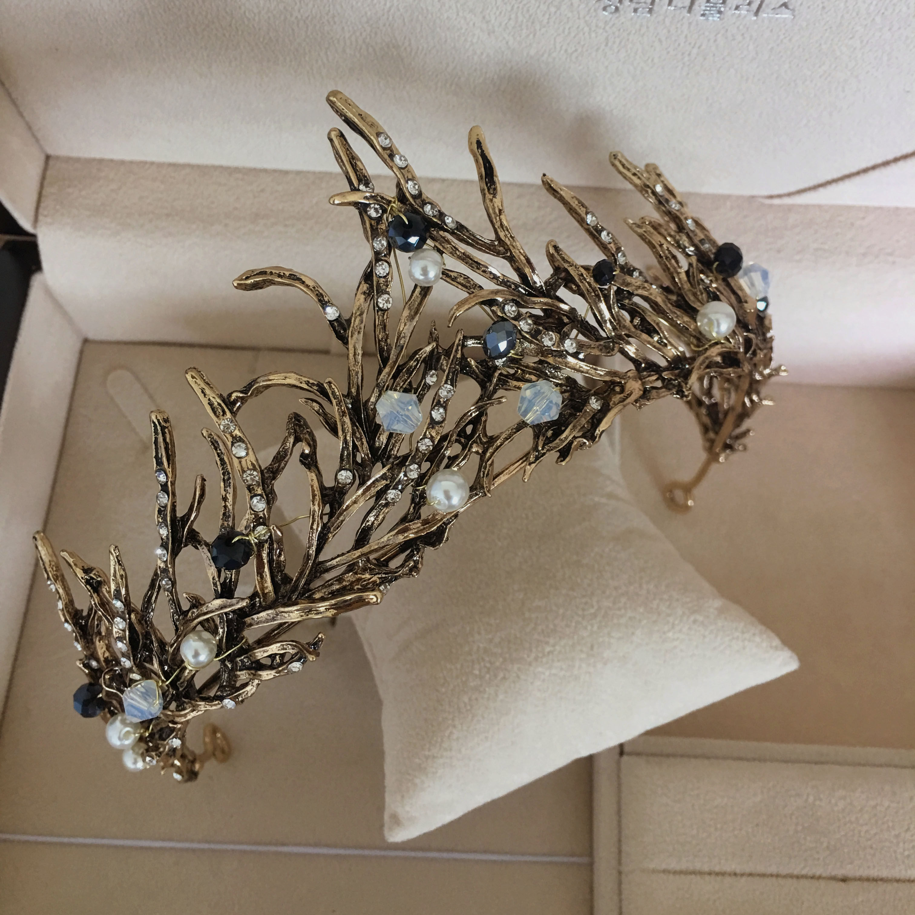 巴洛克复古网红同款新娘饰品十八岁女神成年礼生日皇冠头饰大王冠