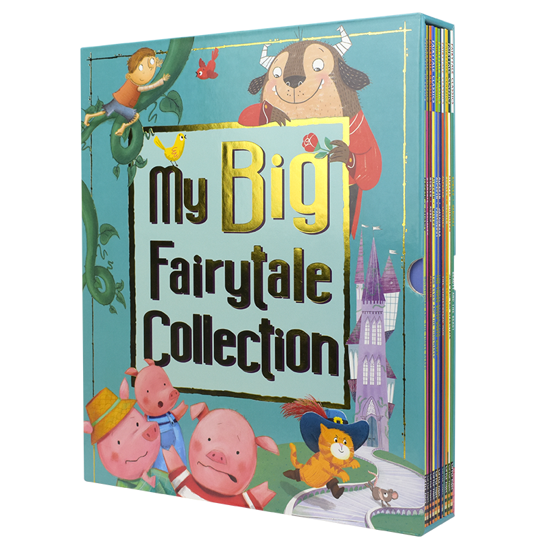 英文现代儿童进口原版启蒙趣味英语童话故事改编阿拉丁儿童读物原版书