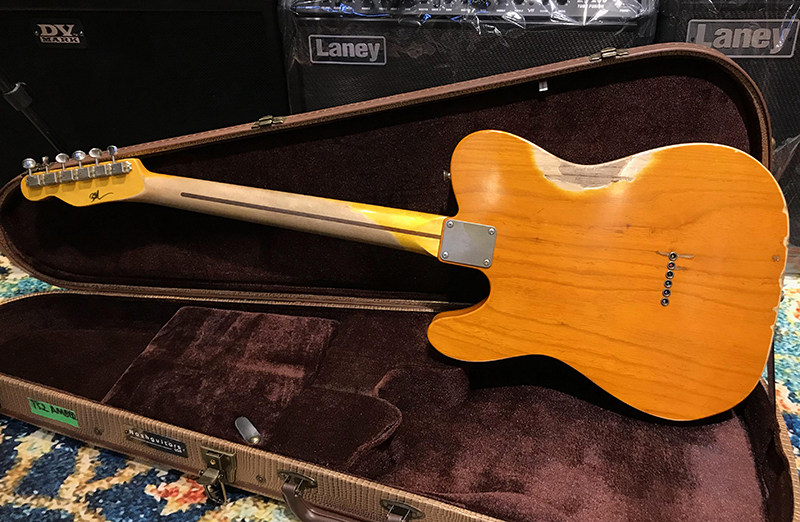 nashguitart52产电吉他telecaster1952做旧部落琴行吉他电吉他
