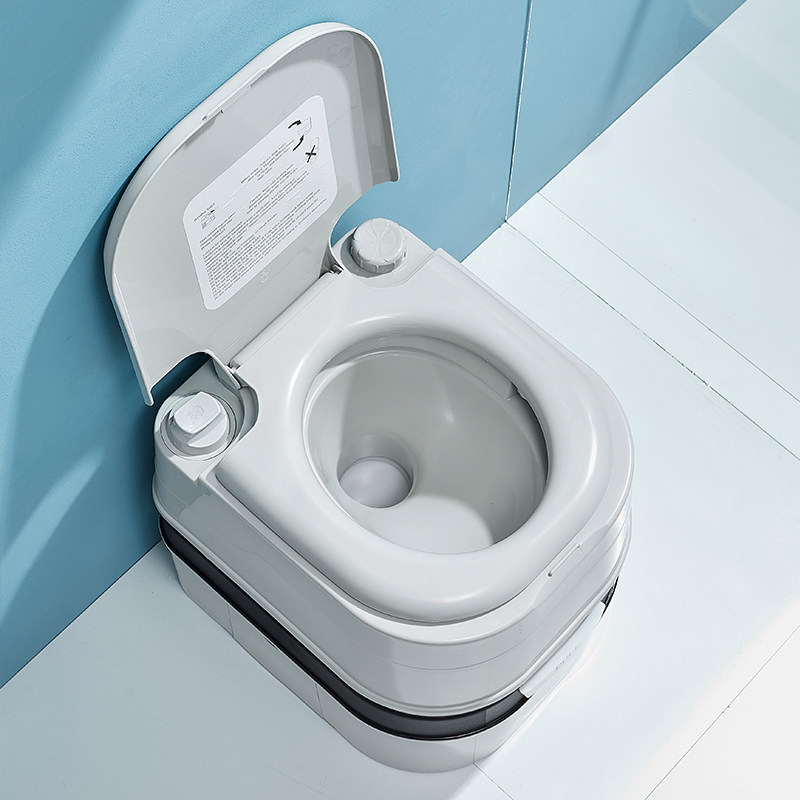 移动车载便携坐便器户外露营房车老人孕妇密封防臭加厚可冲水马桶