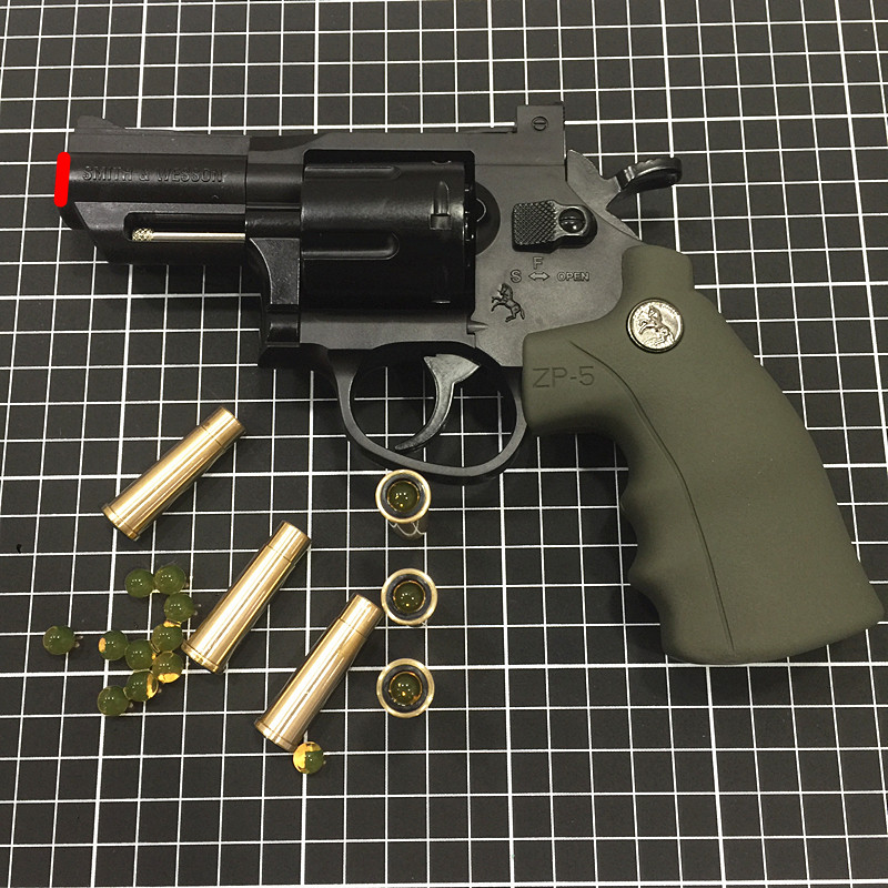 小月亮左轮水弹枪玩具通用金属改装配件乖巧虎zp5弹壳加重水蛋壳