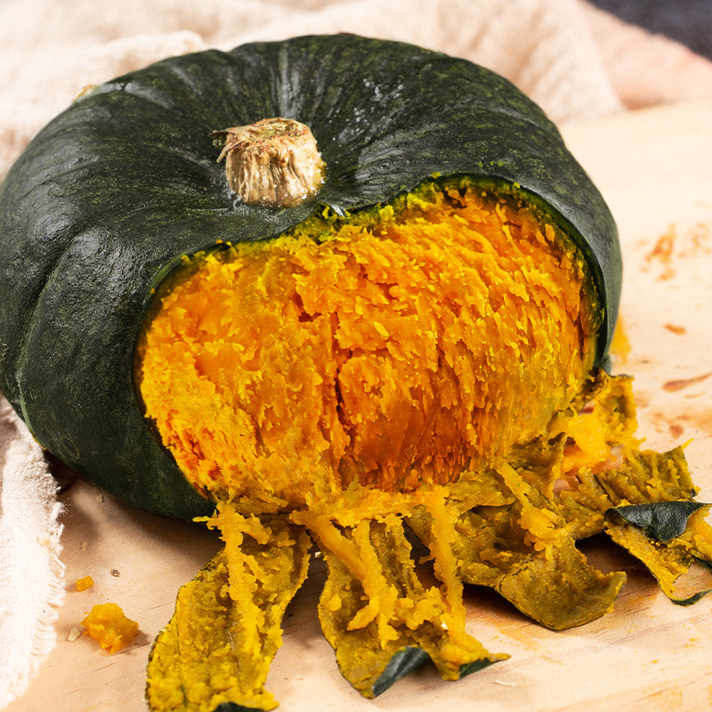 真贝贝南瓜沙漠板栗味迷你小南瓜新鲜蔬菜宝宝营养辅食5斤包邮