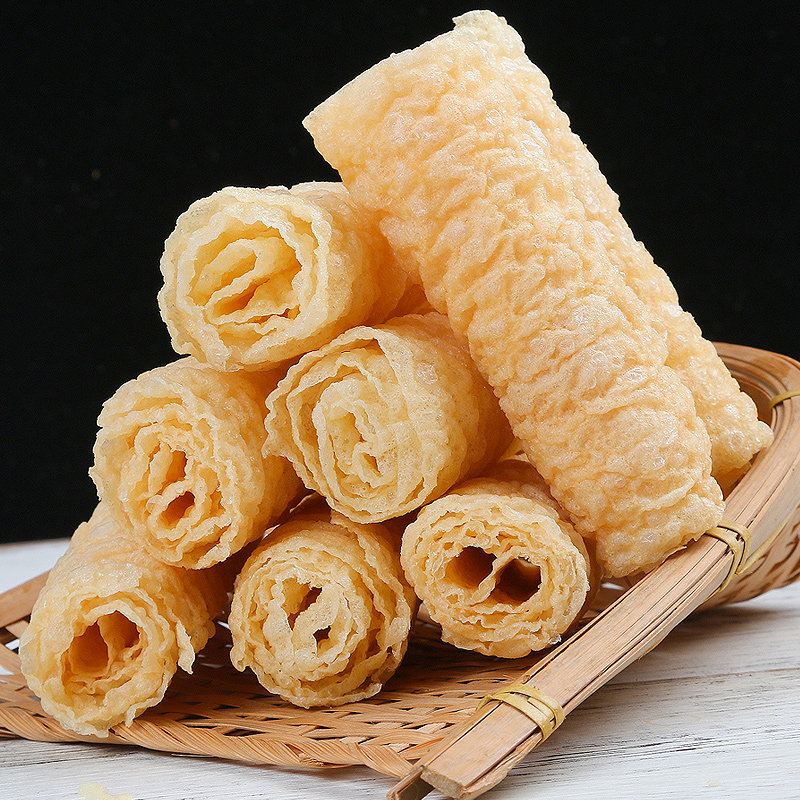 响铃卷油炸腐竹卷豆皮卷180g