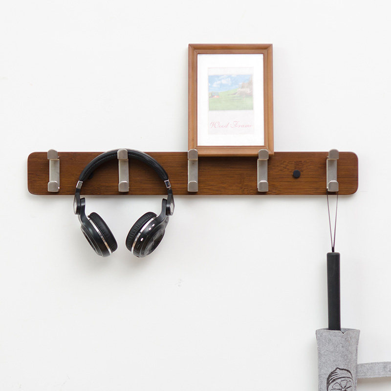 挂衣钩壁挂墙壁排钩创意卧室门后衣服挂钩衣帽架衣帽钩墙上挂衣架