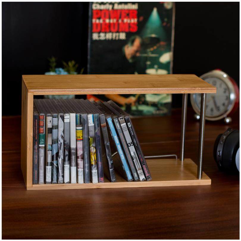 佛系ps4游戏光盘cd架墙黑胶唱片收纳架盒箱cd架