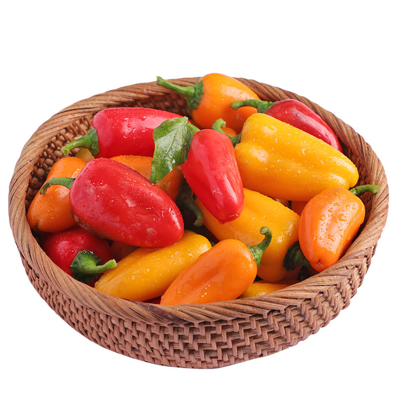 新鲜迷你水果辣椒甜椒2斤当季蔬菜现摘发包辣椒