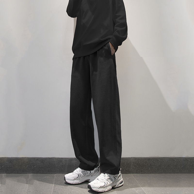 xhh运动长裤春秋款显瘦百搭休闲宽松直筒卫裤春季裤子男潮牌阔腿