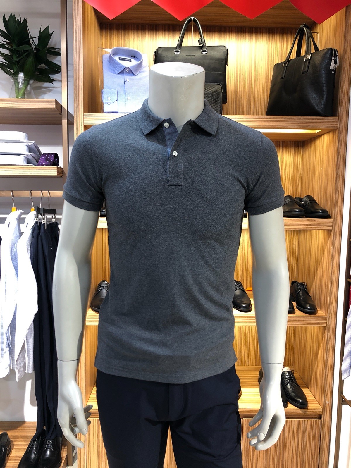 报喜鸟男装夏新款短袖POLO衫纯棉翻领T恤时尚保罗衫韩版潮流正品