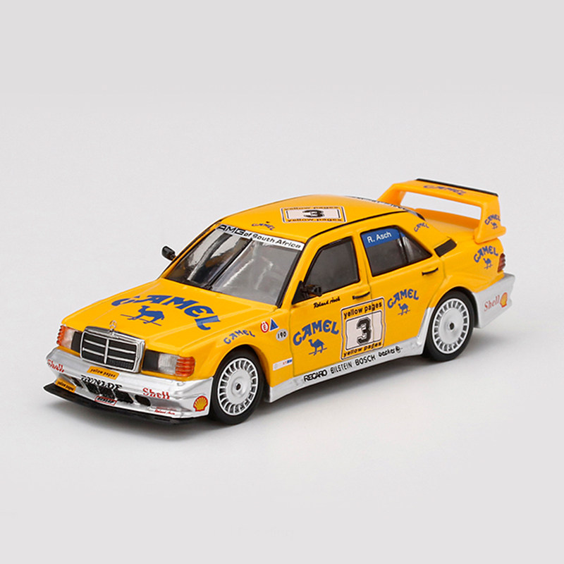 金属摆件minigt奔驰190eevo2骆驼涂装仿真车模