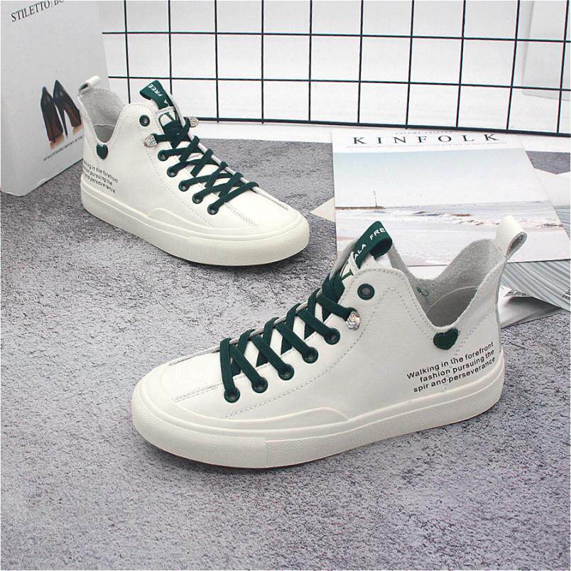 冰洁女鞋2021春季新款真皮平底底板一脚脚蹬时尚休闲鞋