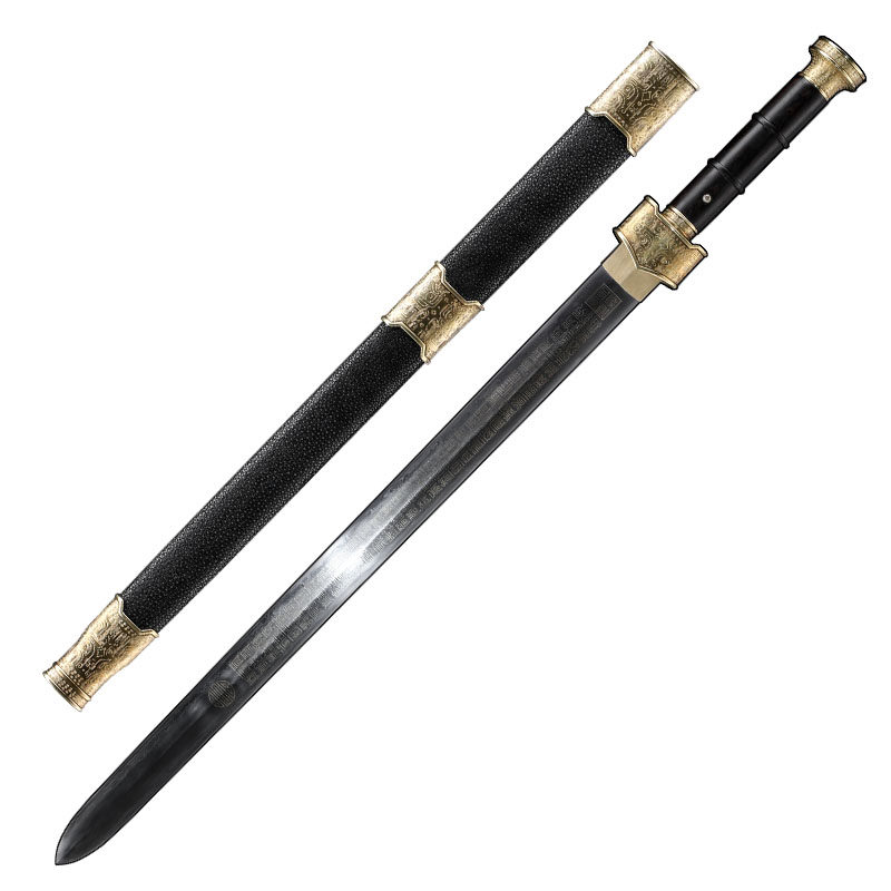 百寿百福剑自炼钢四面汉剑龙泉字号查长伟大刀剑