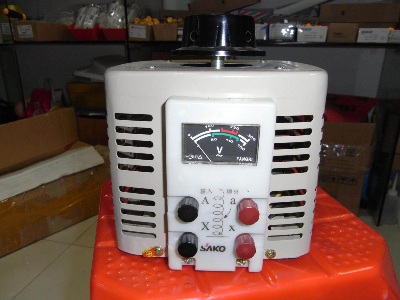 调压器三科纯铜单相20000w接触式变压器输出电压250v普通稳压器