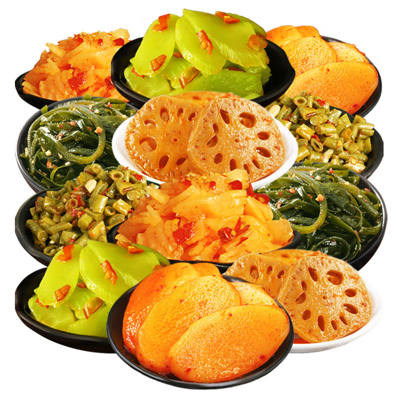 100包海带休闲网红零食小吃土豆食品香辣卤味蔬菜干