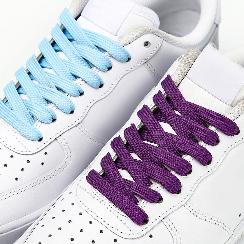 鞋带运动休闲小白鞋足球足球鞋马丁旅游扁平加厚双层鞋带