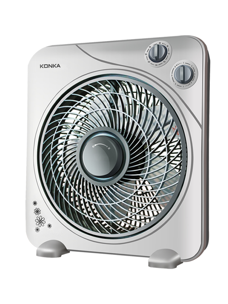 康佳台式电风扇家用转页扇办公室静音鸿运扇学生电扇宿舍落地台扇