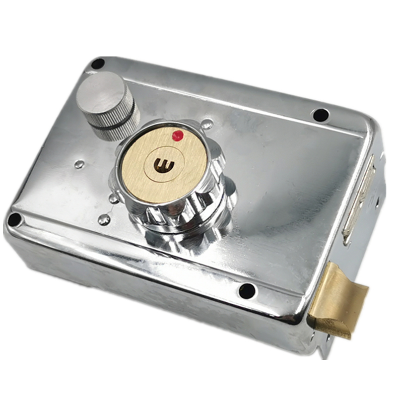 门锁老式铸成防盗防盗门安防1076afs外装盼盼机械门锁