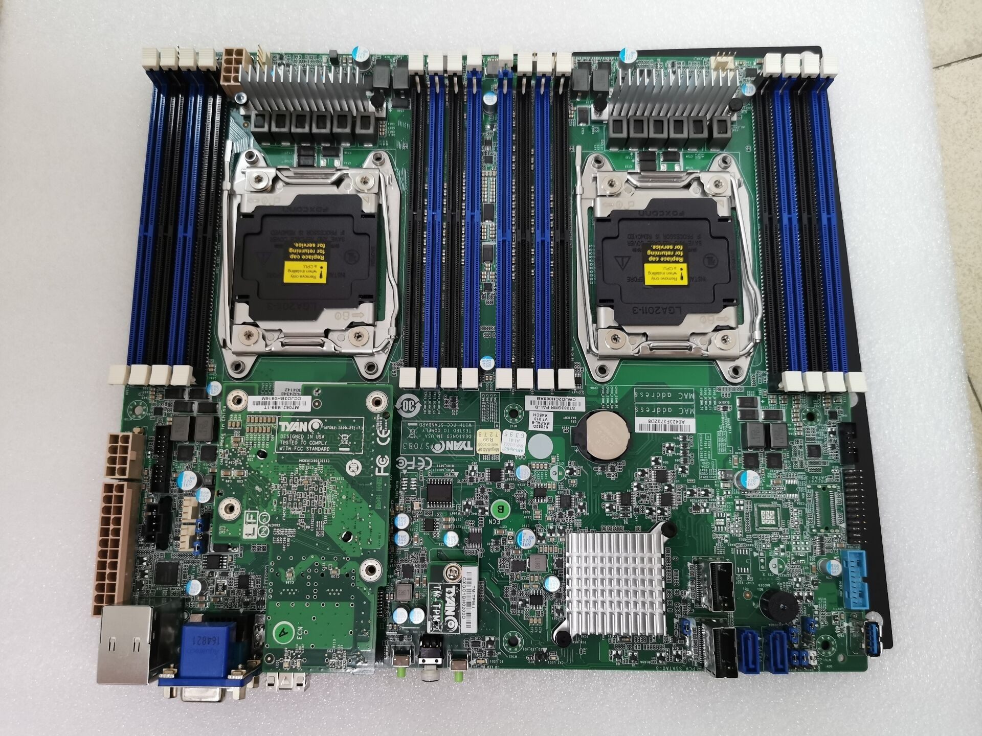 泰安tyans7083x99c612主板双路e52680v3v4主板