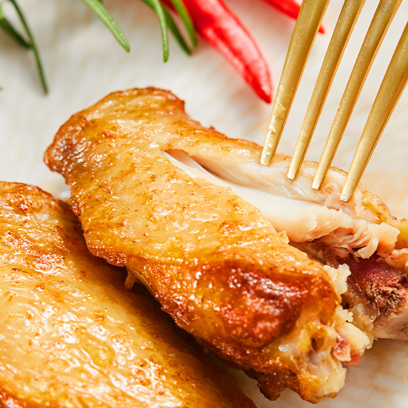 圣农嘟嘟经典大号翅中冷冻280g奥尔良热辣鲜香鸡翅