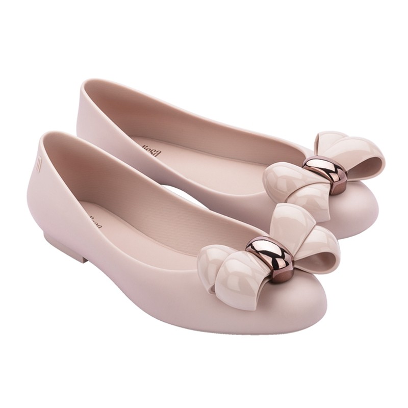 2022年夏季新款巴西梅丽莎女鞋melissa果冻鞋蝴蝶结平底单鞋凉鞋