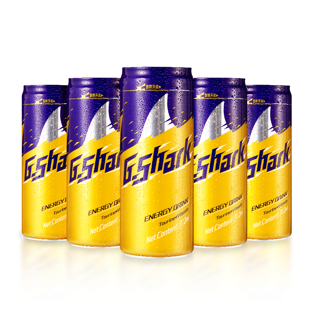 【绝鲨功能饮料】强化维生素能量运动饮料补充体力提神醒目*6罐