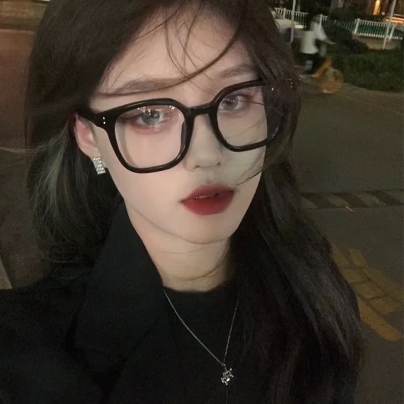 韩版镜框复古视镜可配小脸红眼小红网红眼镜眼镜架