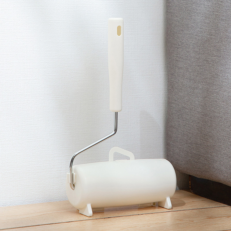 除毛滚筒家用除尘滚刷衣服滚毛器便携除毛器 粘毛器日本lec可撕式