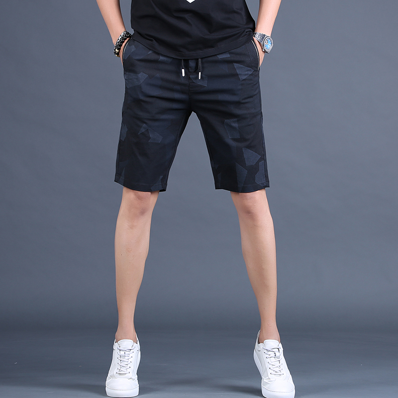 工装短裤男士薄款休闲五分韩版潮流宽松七分潮牌运动夏天中裤子男