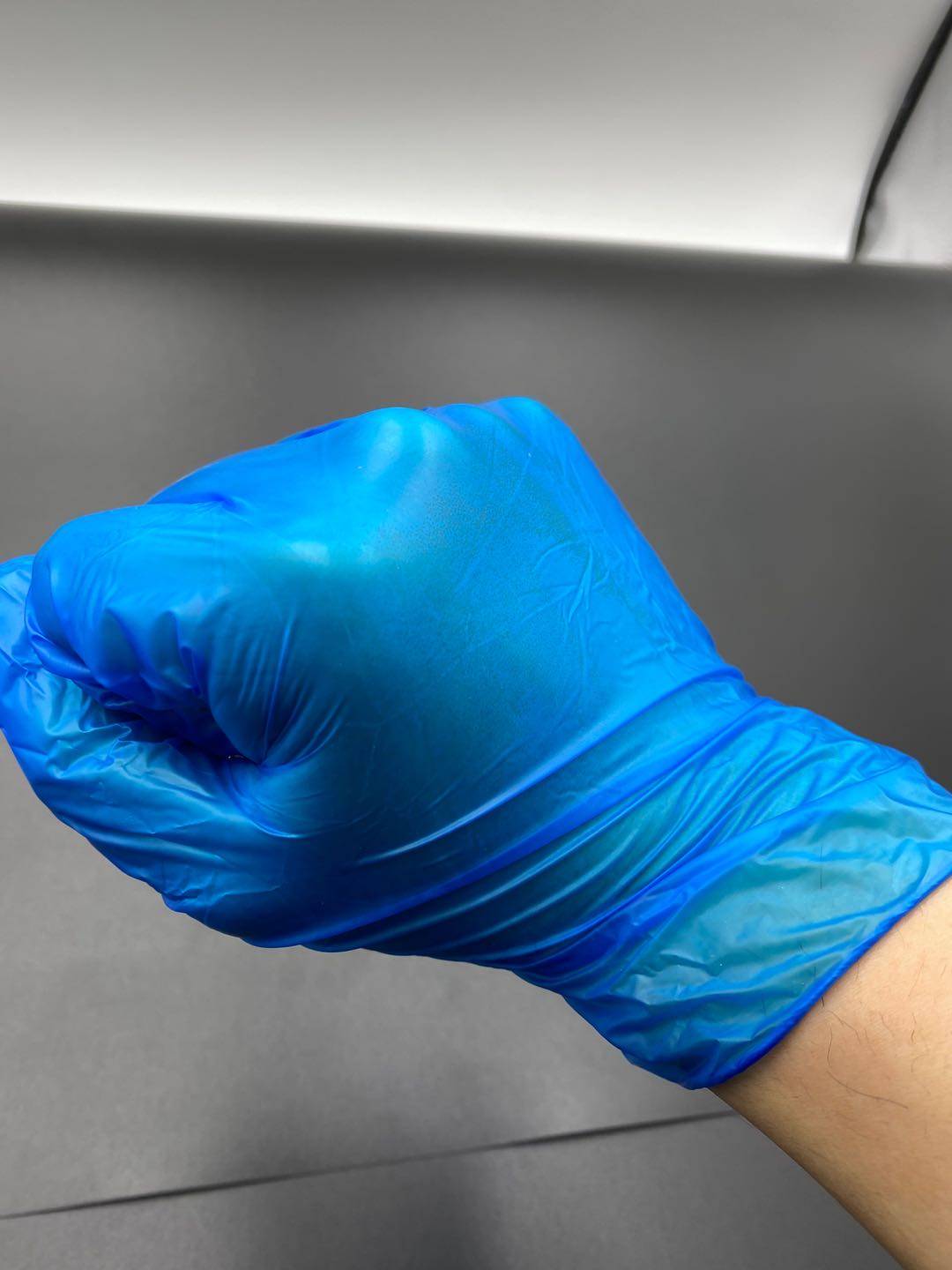 现货样品cefda一次性pvcvinylgloves白色透明手套防护手套