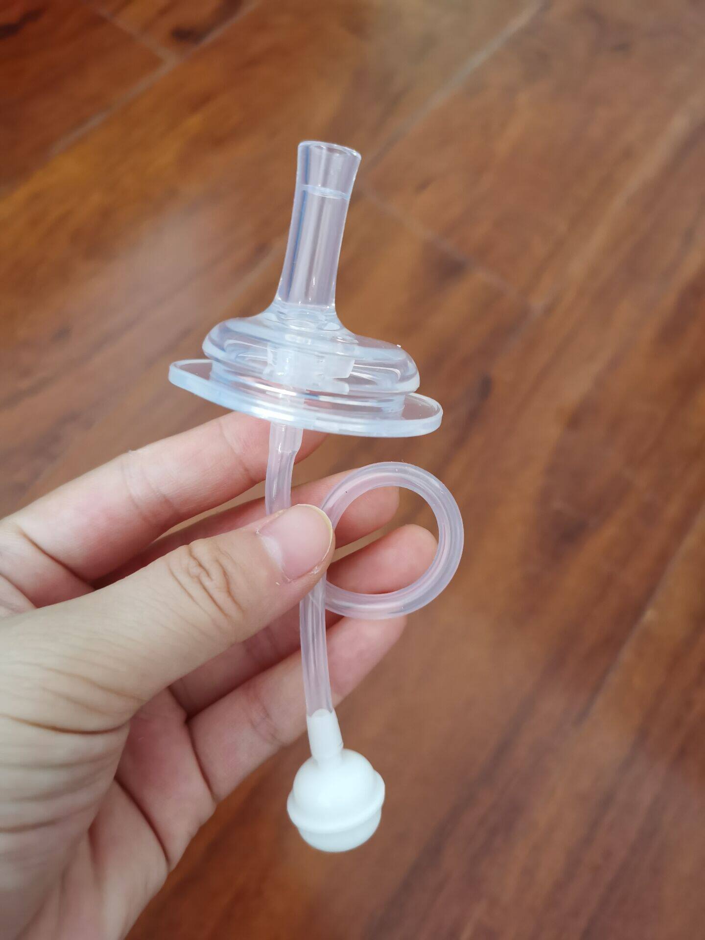 吸管宽口口径通用奶瓶重力水杯学饮奶嘴配件吸管