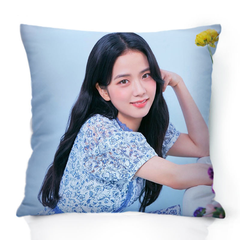抱枕金智秀jisoo同款blackpink周边专辑海报写真定制靠垫
